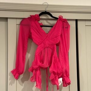 Vici Collection Ruffled Women's Top